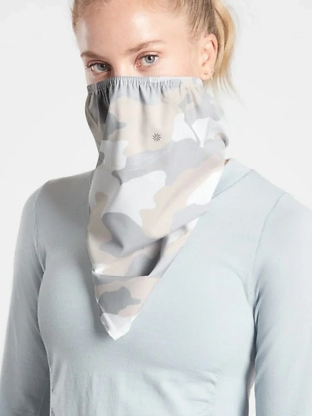 Athleta Made To Move Gaiter Pack of 2 Camo Lavender NIB